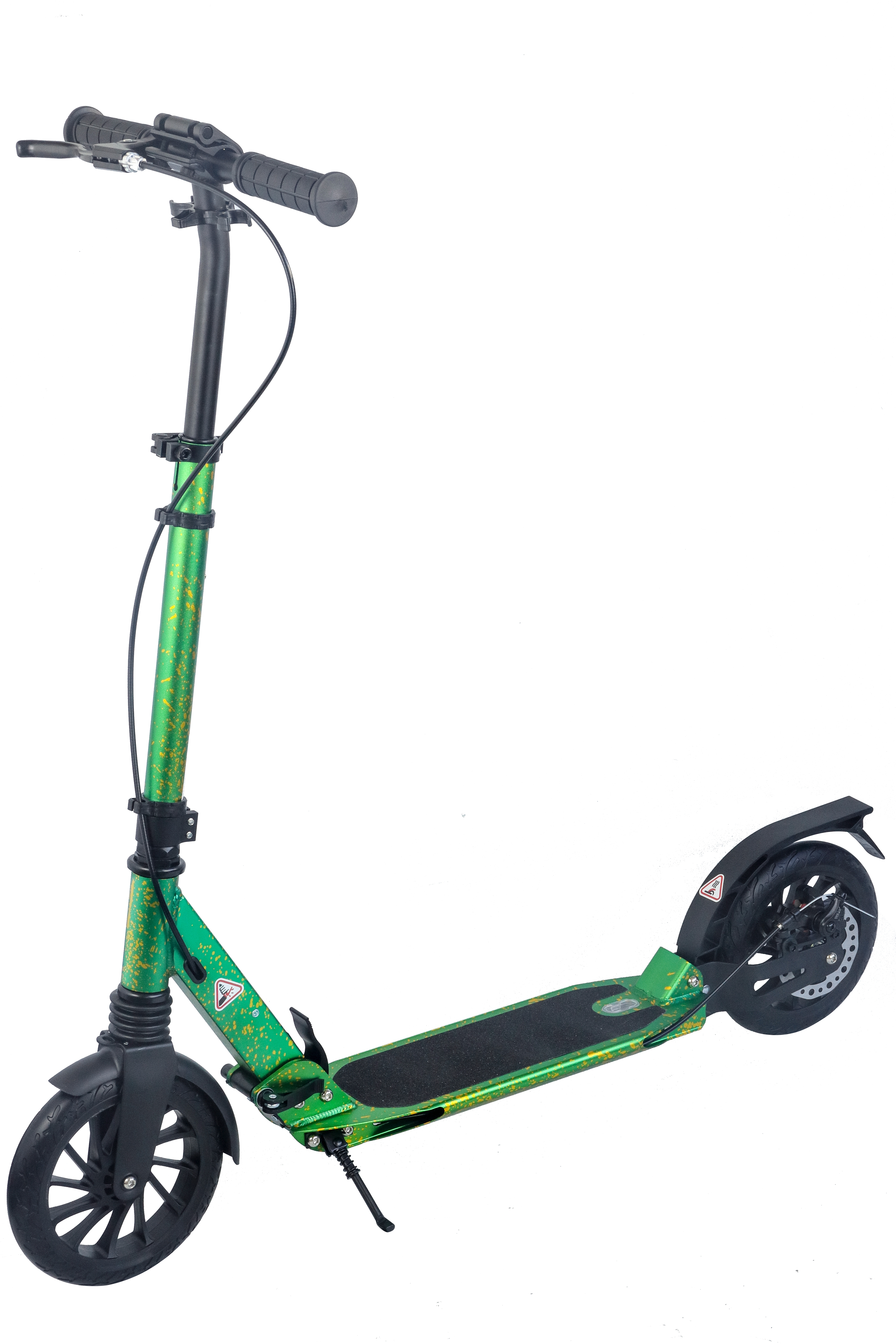 Adult Oxidized Disc Brake Dual Shock Absorbing Adult Scooter Specification drawing