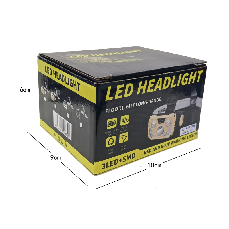 YJ-A03 (LED+COB) USB charging plastic headlamp, cycling headlamp, Outdoor camping lamp, miner's lamp, repair headlamp, camping lamp, fishing lamp pic 19