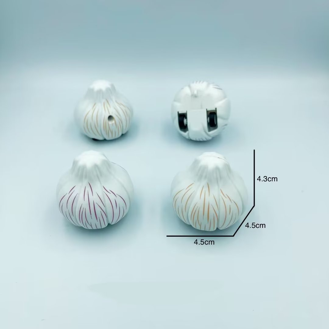 Mushroom, corn, garlic, rebound car, fun gashapon toys, kindergarten children's activity gifts Specification image