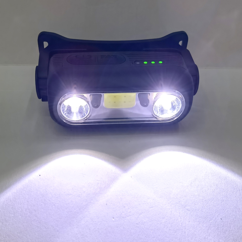 W909 sensor de luz (COB) USB recargable mini luz de plástico luz de conducción luz de camping al aire libre lámpara de mina luz de cabeza de mantenimiento luz de camping luz de pesca Application Scenario