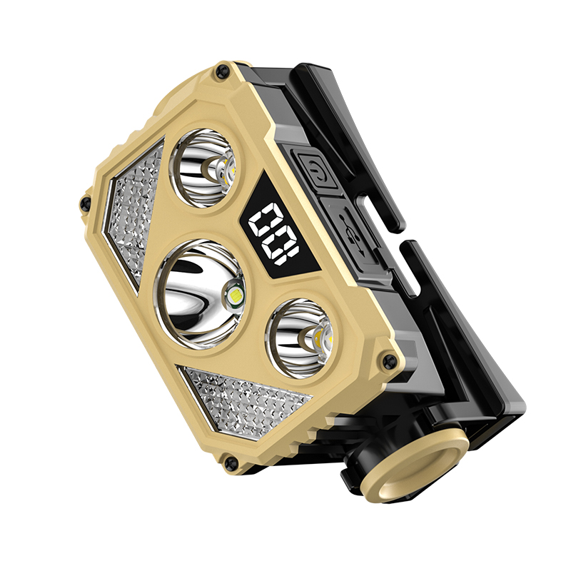 YJ-A02 (LED+COB) USB заряжен пластиковыми лампами для катания на коньках pic 2