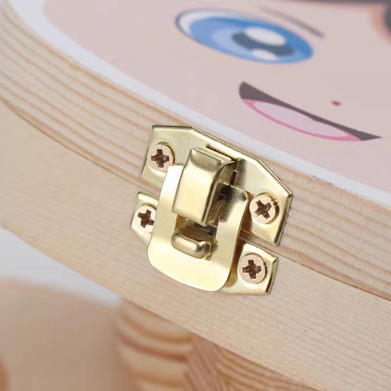 乳牙盒/纪念盒/收纳白底实物图