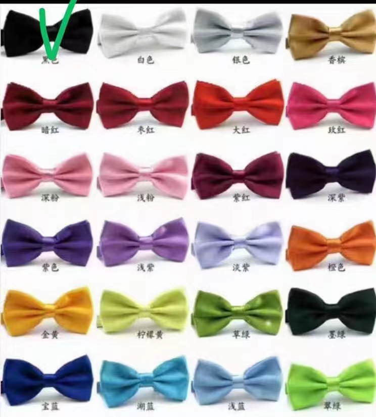 Pet Supplies Pet Bow Tie All Kinds Of Patterns Specification drawing