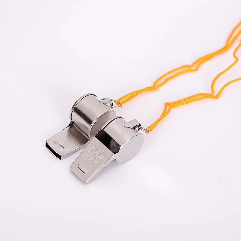 Factory direct sales and wholesale of referee whistles, iron whistles, sports goods, metal sports iron whistles, coach competition first aid rope whistles, competition special whistles, cheering whistles. All online sales Item Picture