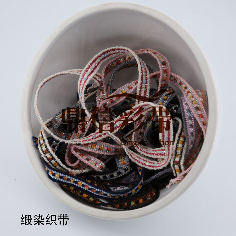 Dingxin Ribbon Satin Dyeing Ribbon Manufacturers Direct Sales Diy Hair Accessories Style Lovely Colorful Clothing Accessories Specification drawing