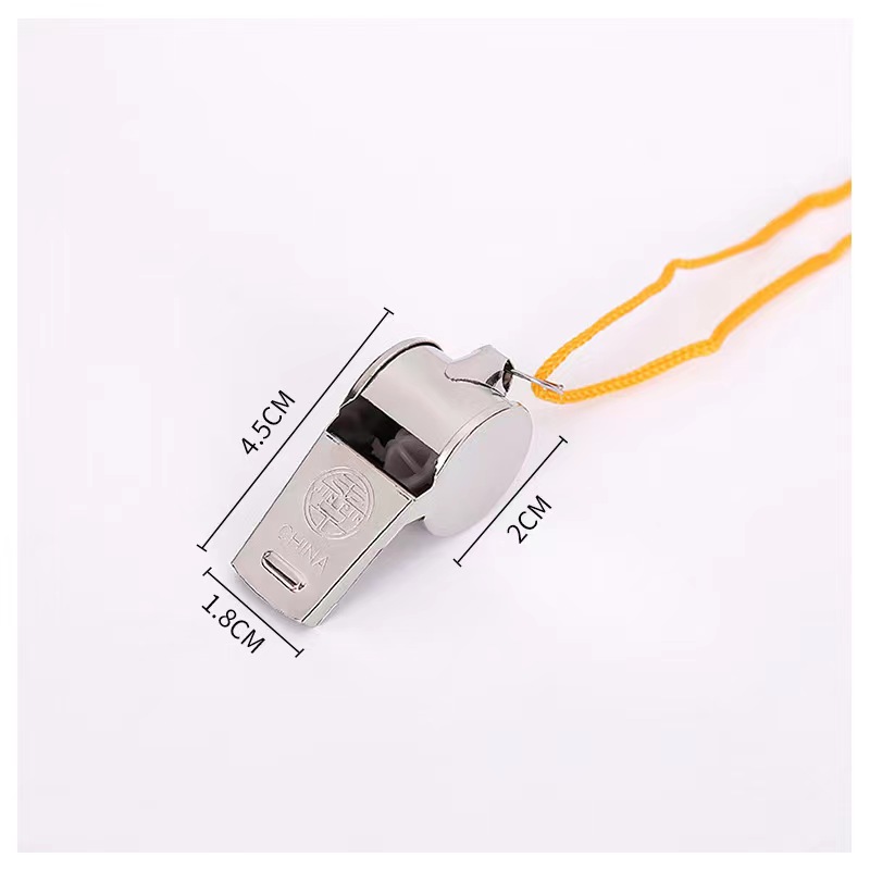 Factory direct sales and wholesale of referee whistles, iron whistles, sports goods, metal sports iron whistles, coach competition first aid rope whistles, competition special whistles, cheering whistles. All online sales Application Scenario