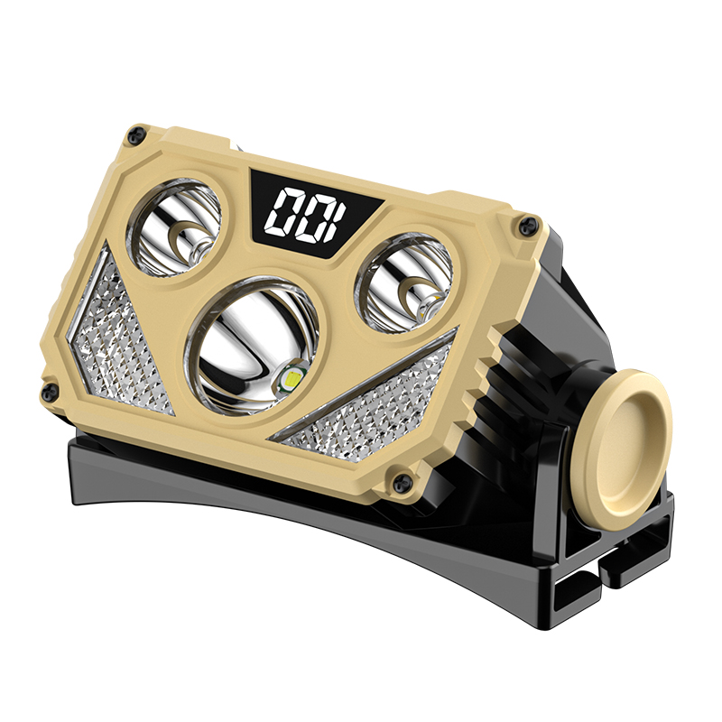 YJ-A02 (LED+COB) USB заряжен пластиковыми лампами для катания на коньках pic 1