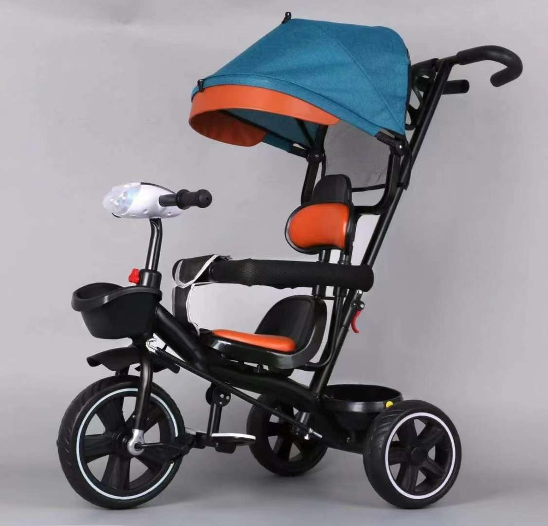 Nuevo producto disponible! Trolley de tres ruedas, empuje delantero y empuje trasero, instalación de un solo botón en la rueda trasera, rueda de espuma, 10 pulgadas delanteras y 8 pulgadas traseras, tela de lino, con música de luz, excelente valor para disfrutar! Venta flash, no te compres details Picture