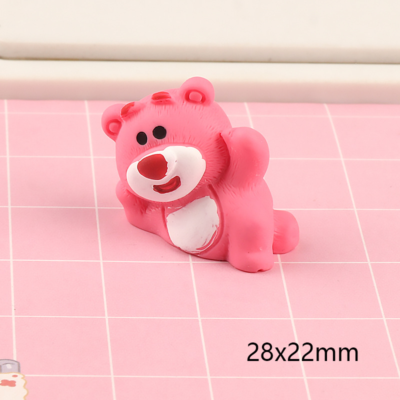 DIY小摆件/女生节礼物/可爱的草莓熊产品图