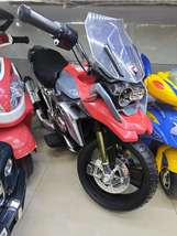如雷品牌儿童电动摩托车儿童玩具车超酷宝宝车正版授权宝马电瓶车处理