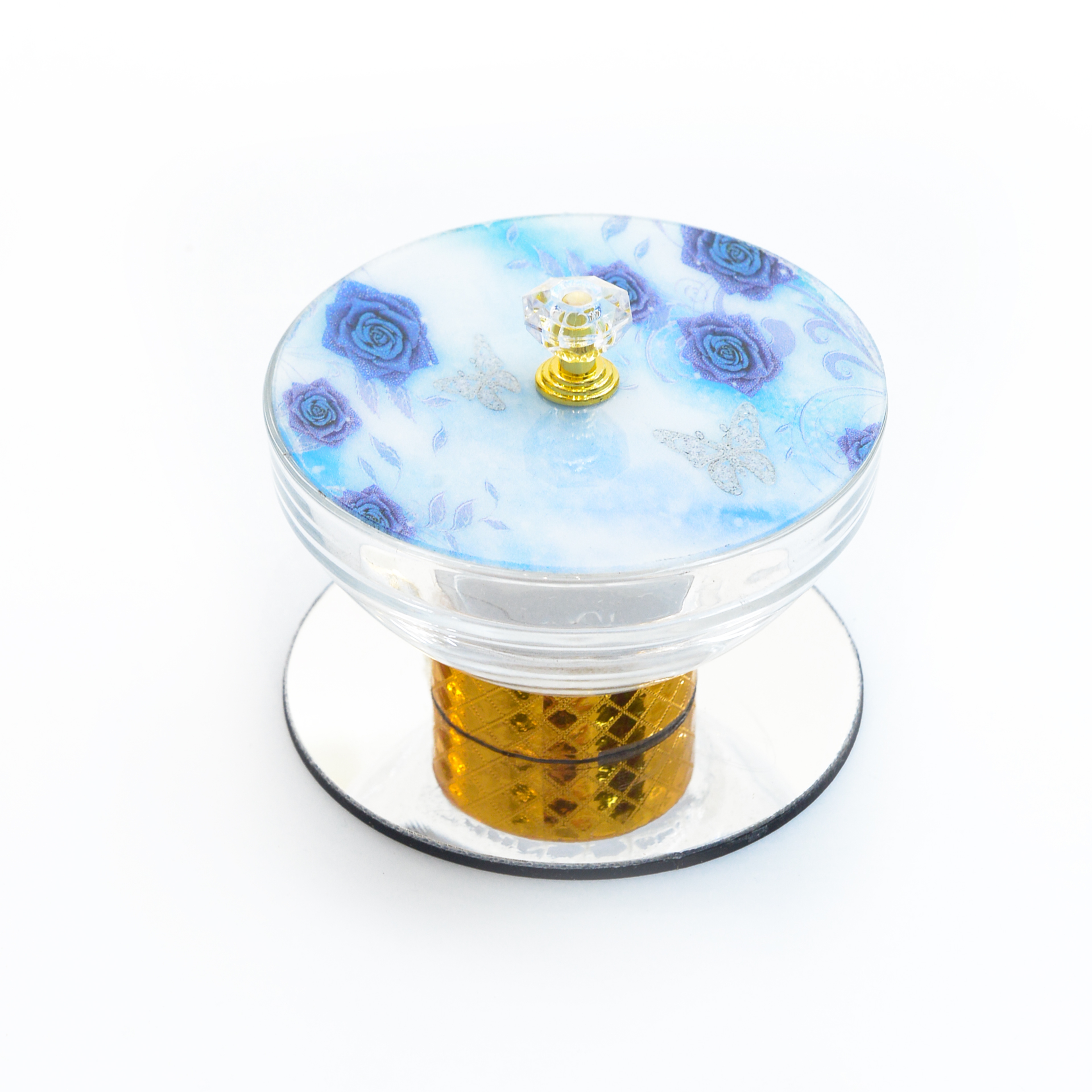Arab-style acrylic dried fruit, preserved fruit and candy box with lid (032) Price negotiable details Picture