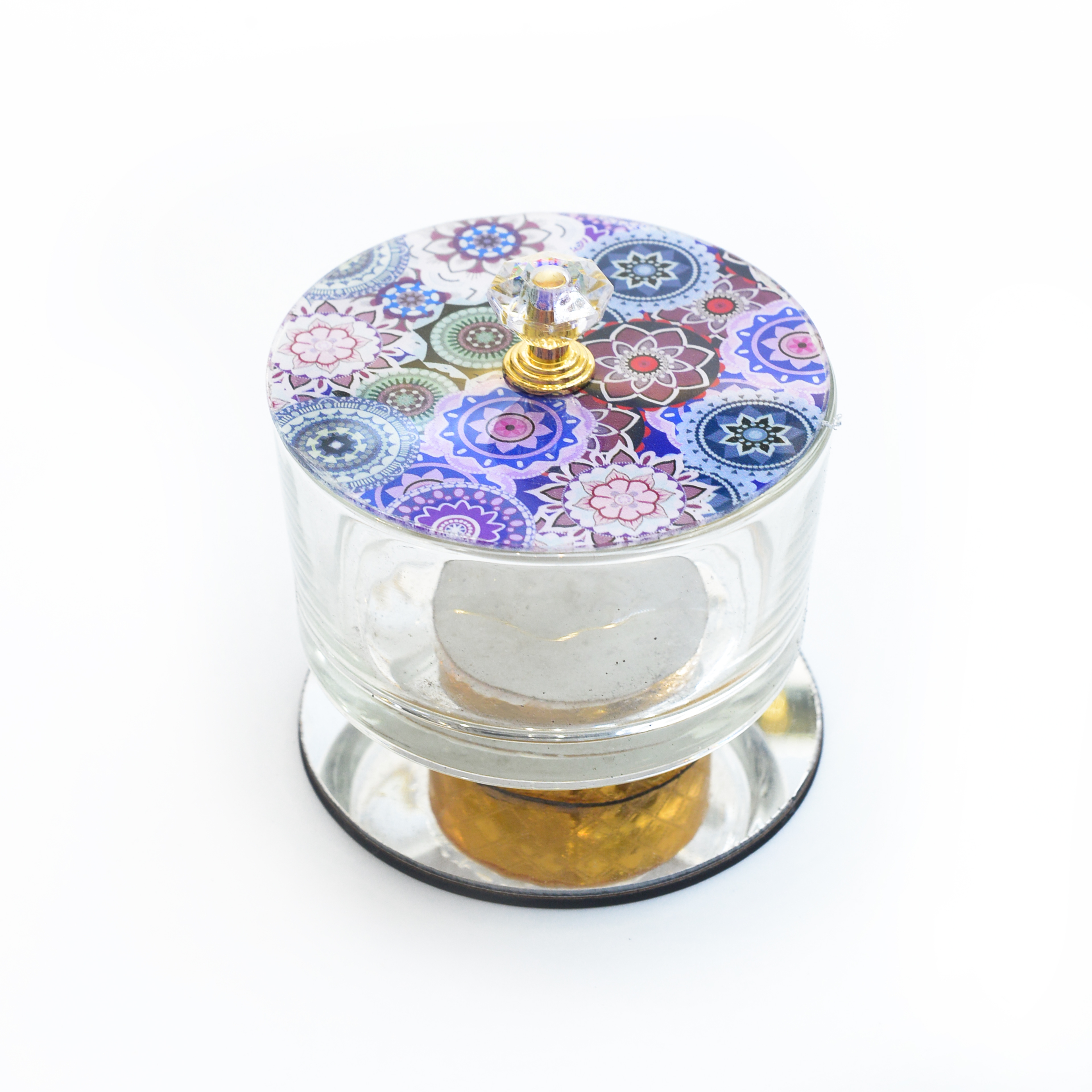 Crystal band acrylic lid Arab-style candy, candied fruit box and dried fruit box 033 (Price negotiable details Picture