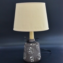 厂家现代复古简约实木创意装饰节能陶瓷台灯