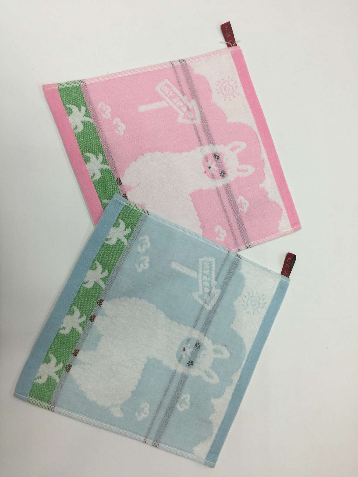 All-cotton square towels, gauze, untwisted children's face towels, cartoon square towels, 25*25cm, small towels for kindergartens detail image 18