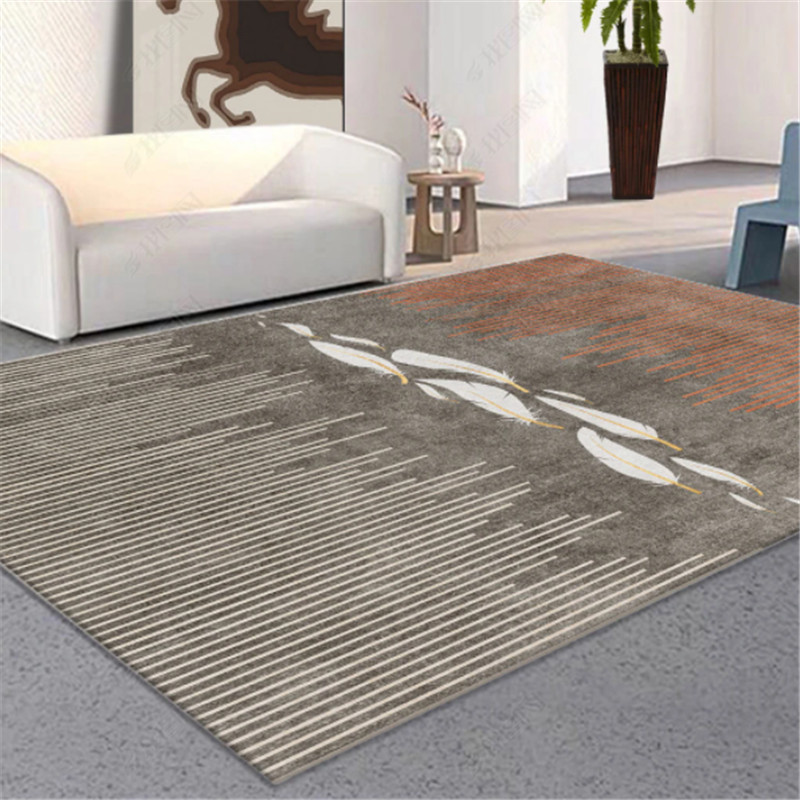 Carpet Living Room Room Nordic Whole Bedding Light Luxury Italian Cloakroom Blanket Bedroom Coffee Table Sofa Advanced Floor Mat Specification drawing