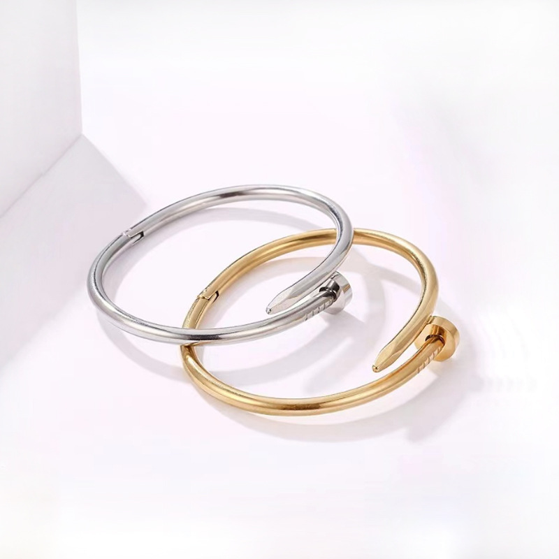 钉子手镯女情侣手镯奢华手环男爆款霸气镯子饰品学生版手链礼物详情图5