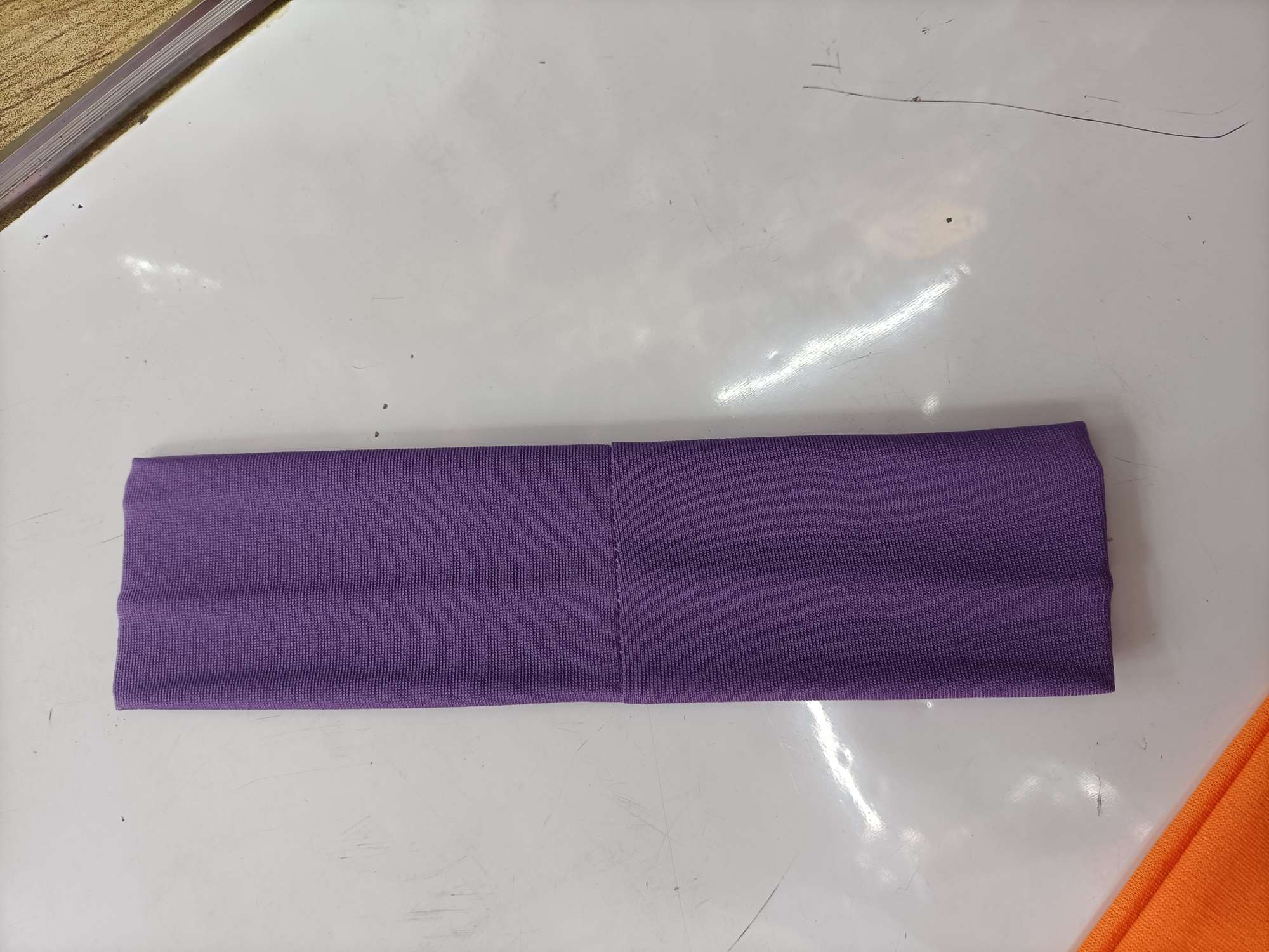 Cotton hair band, solid color hair tie, sports sweat-absorbing headband, running, fitness, dance, street dance, fashionable and casual outerwear band Item Picture
