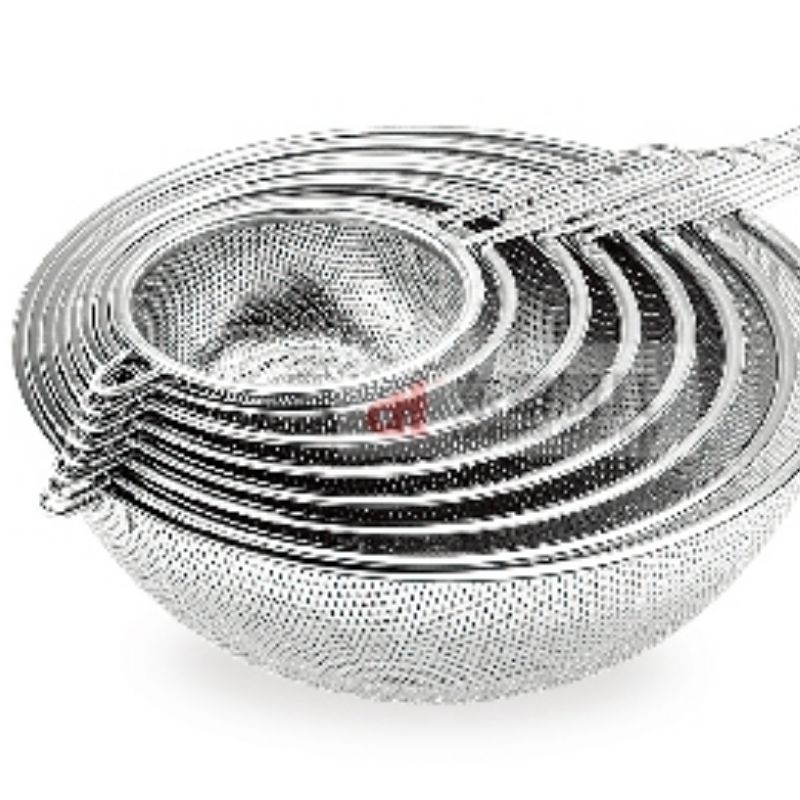 不锈钢冲孔篮多用沥水篮22cm手柄详情1