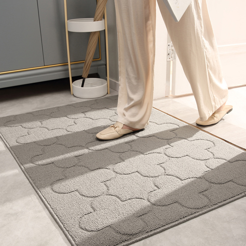 New Cross-Border Simple Entry Mat Home Doorway Dust Removal Non-Slip Mat Luxury Entrance Door Carpet
