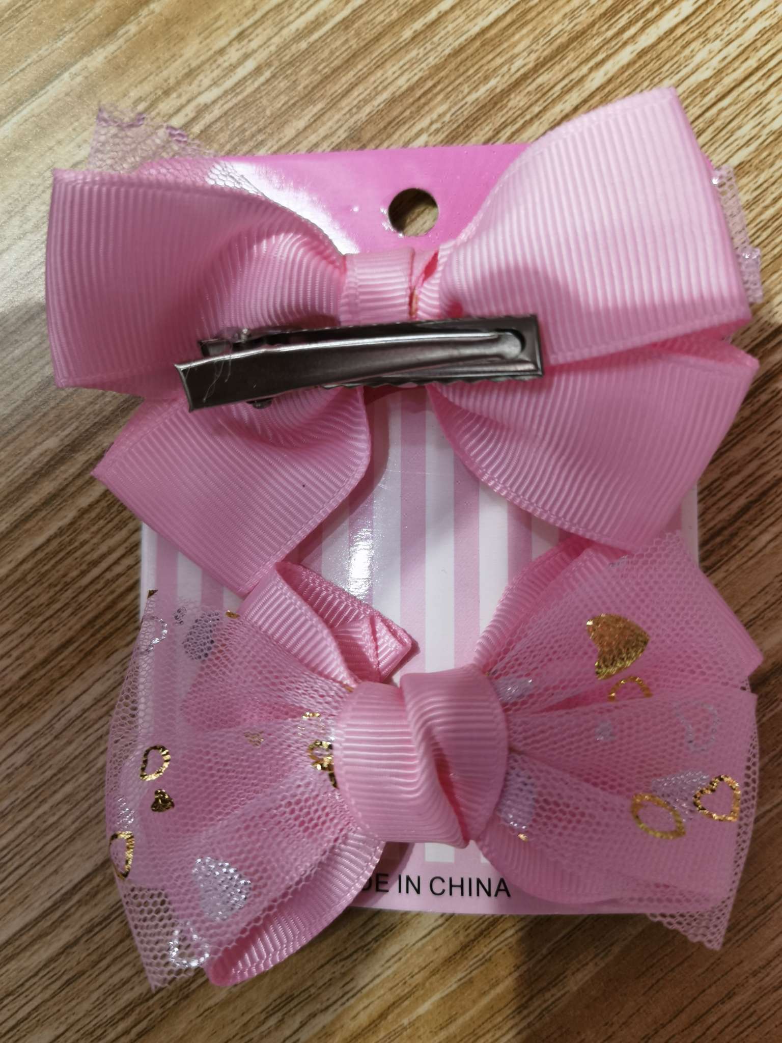 Children's hair clips, cute bow clips for little girls, baby hair clips, princess headwear, hair ties, rubber bands, hair accessories Specification image
