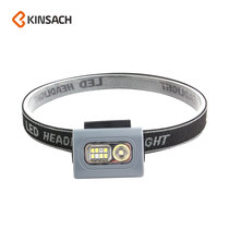 New versatile with magnetic TYPE-C rechargeable headlight portable clothespin running LED silicone work