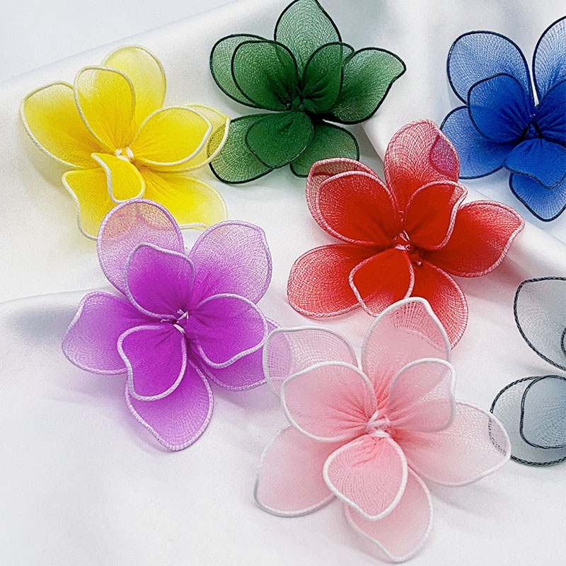 布艺花朵/辅料花苞/鞋花配件/花朵辅料细节图