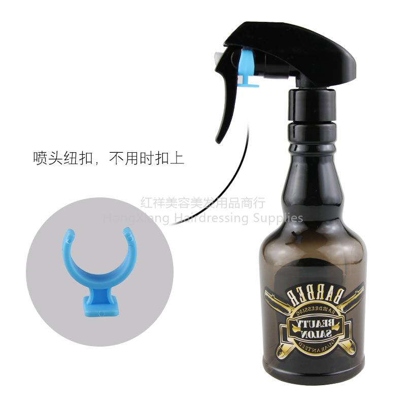 厂家直销/复古美式/喷水壶/理发美发工具/喷雾瓶/高压油头喷壶白底实物图