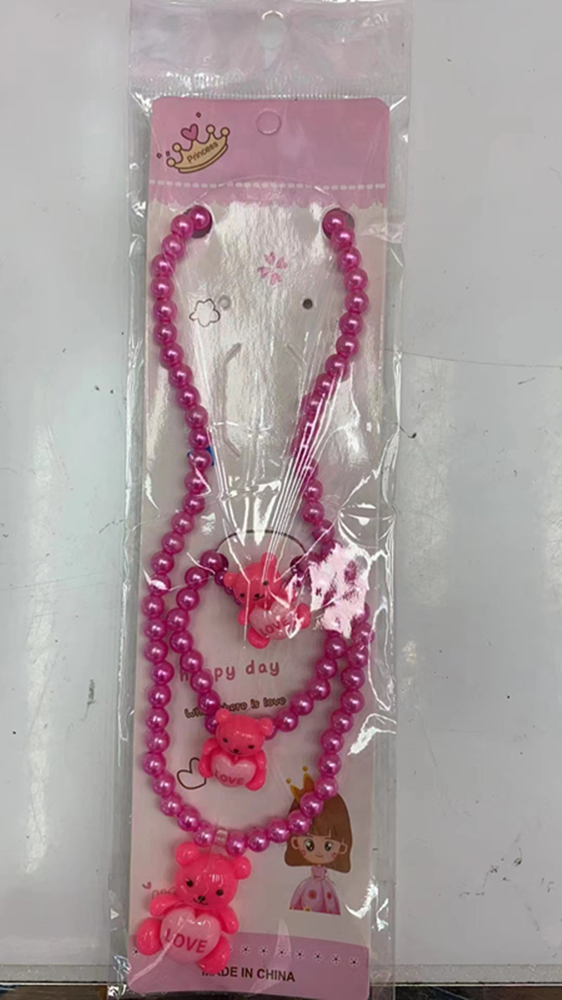 厂家直销儿童项链手链套装