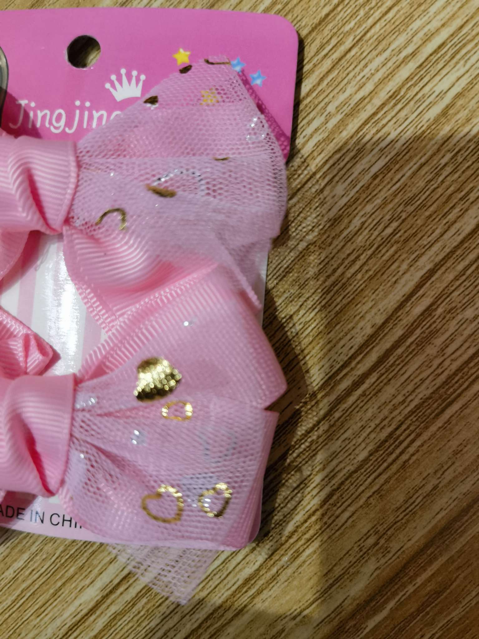 Children's hair clips, cute bow clips for little girls, baby hair clips, princess headwear, hair ties, rubber bands, hair accessories details Picture
