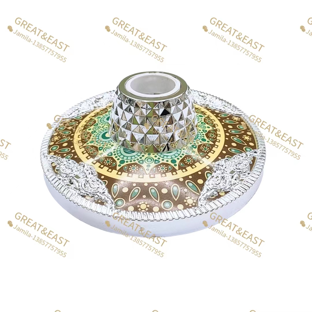 Silver-edge brown patterned plastic lamp holder socket for electrical products Application Scenario