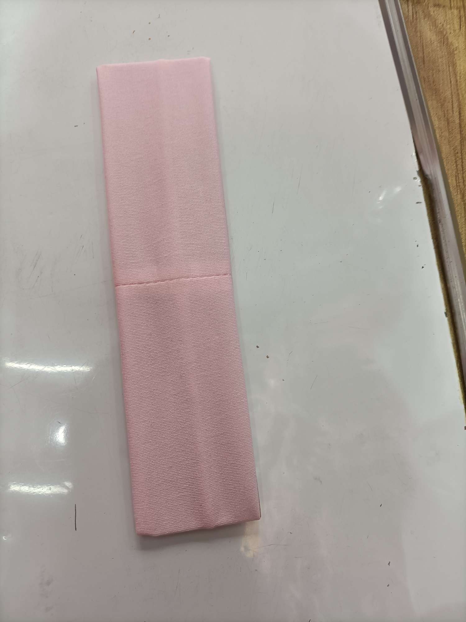 Cotton hair band, solid color hair tie, sports sweat-absorbing headband, running, fitness, dance, street dance, fashionable and casual outerwear band details Picture