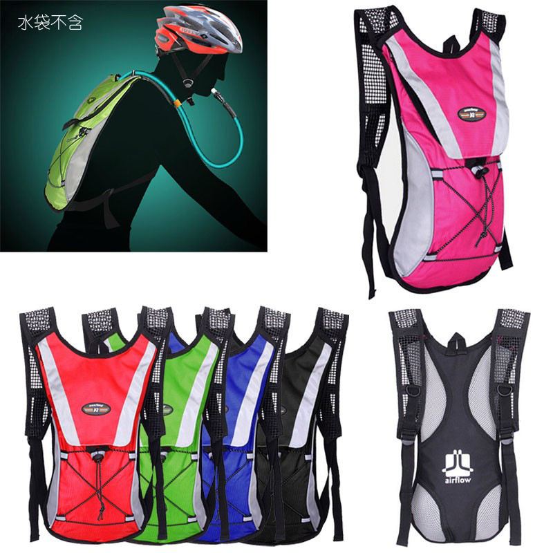 QX1103 Bicycle Backpack, Cycling Water Bag Backpack, Outdoor Sports Backpack, Cycling Backpack, Leisure Mountaineering Backpack (No water Bag) Item Picture