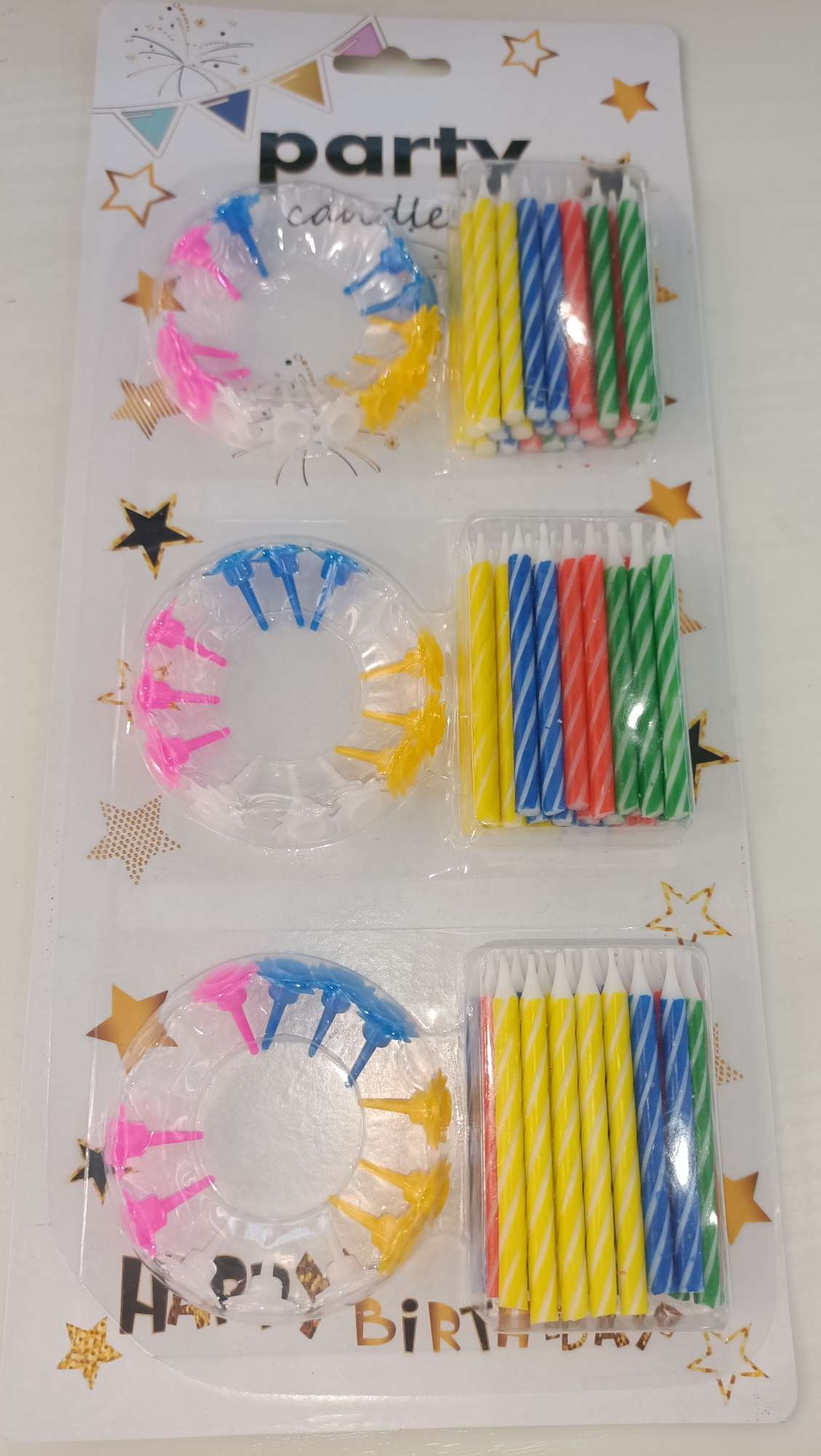 Fenglin 3 Group 24 two-point candle thread color external flower suction cards