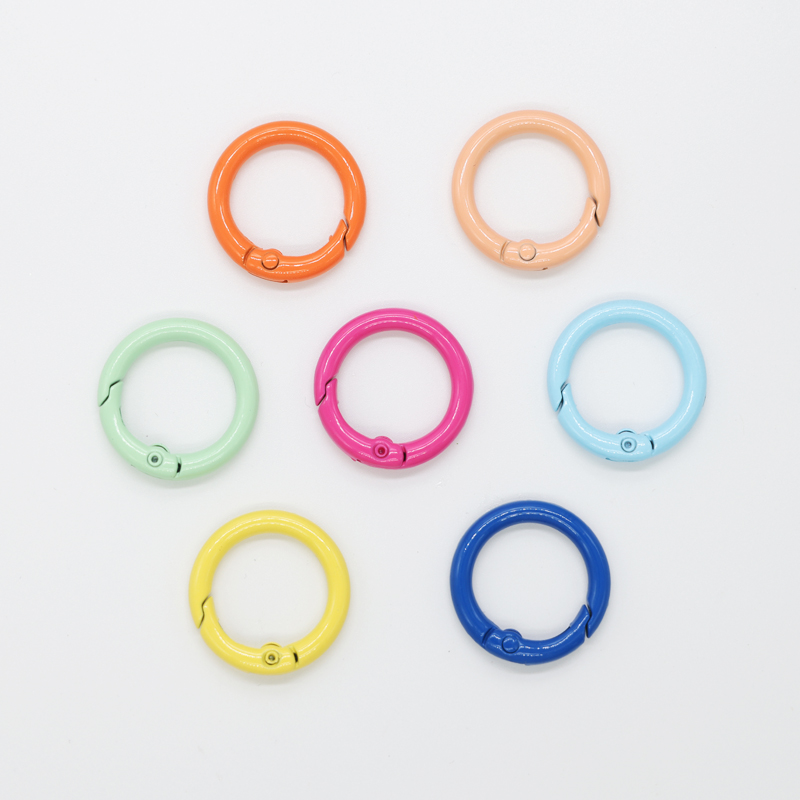 糖果色钩扣箱/箱包配件/钩扣/钥匙挂扣产品图