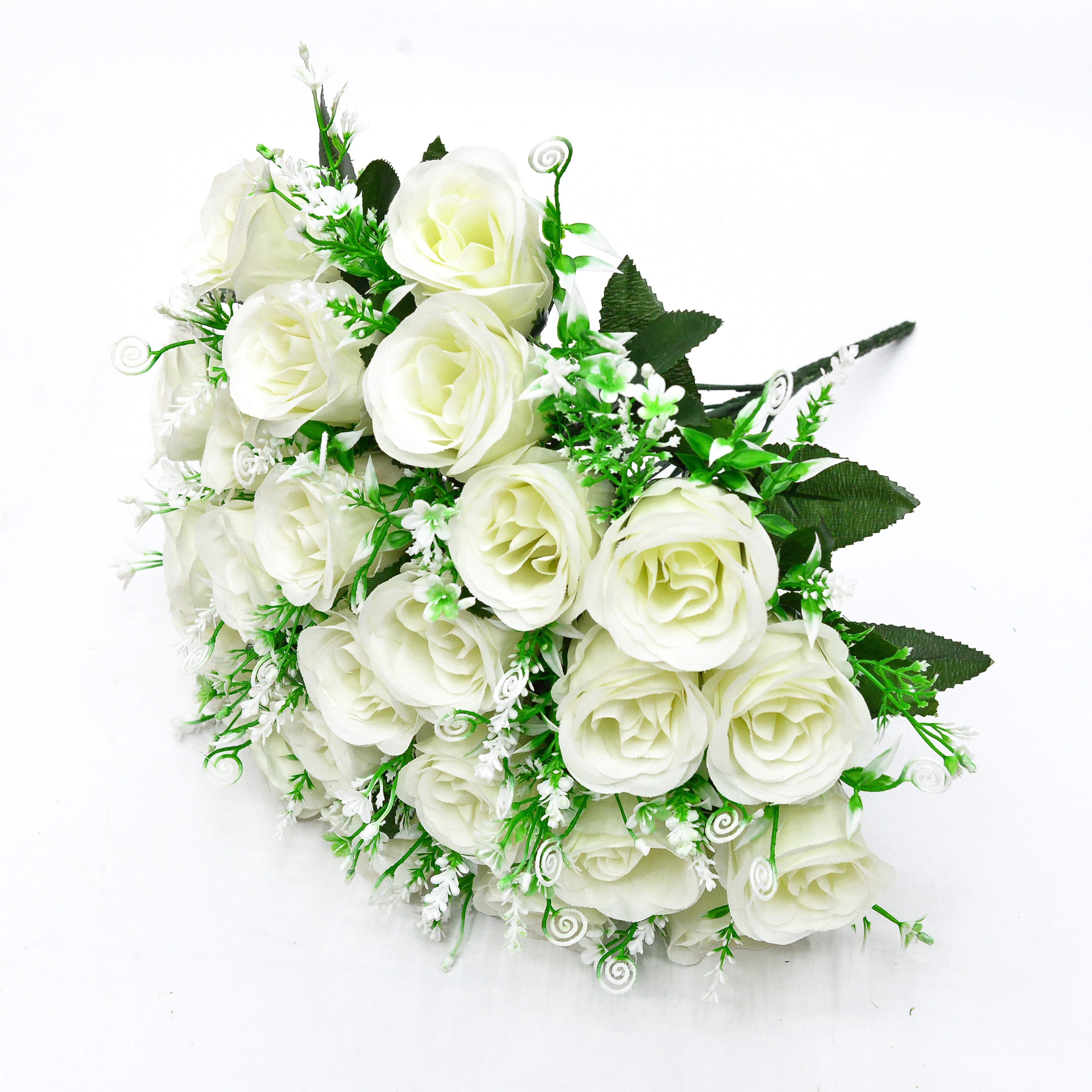 Rose bud artificial flowers, wedding bouquets, home and commercial decoration artificial flowers 03 Specification image