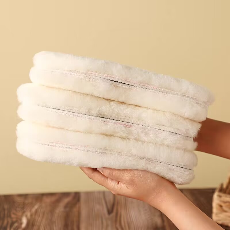 Fur One Winter Plus Fleece Thickened Winter Wool Insole Pure Cashmere Warm Insole For Men And Women Snow Boots
