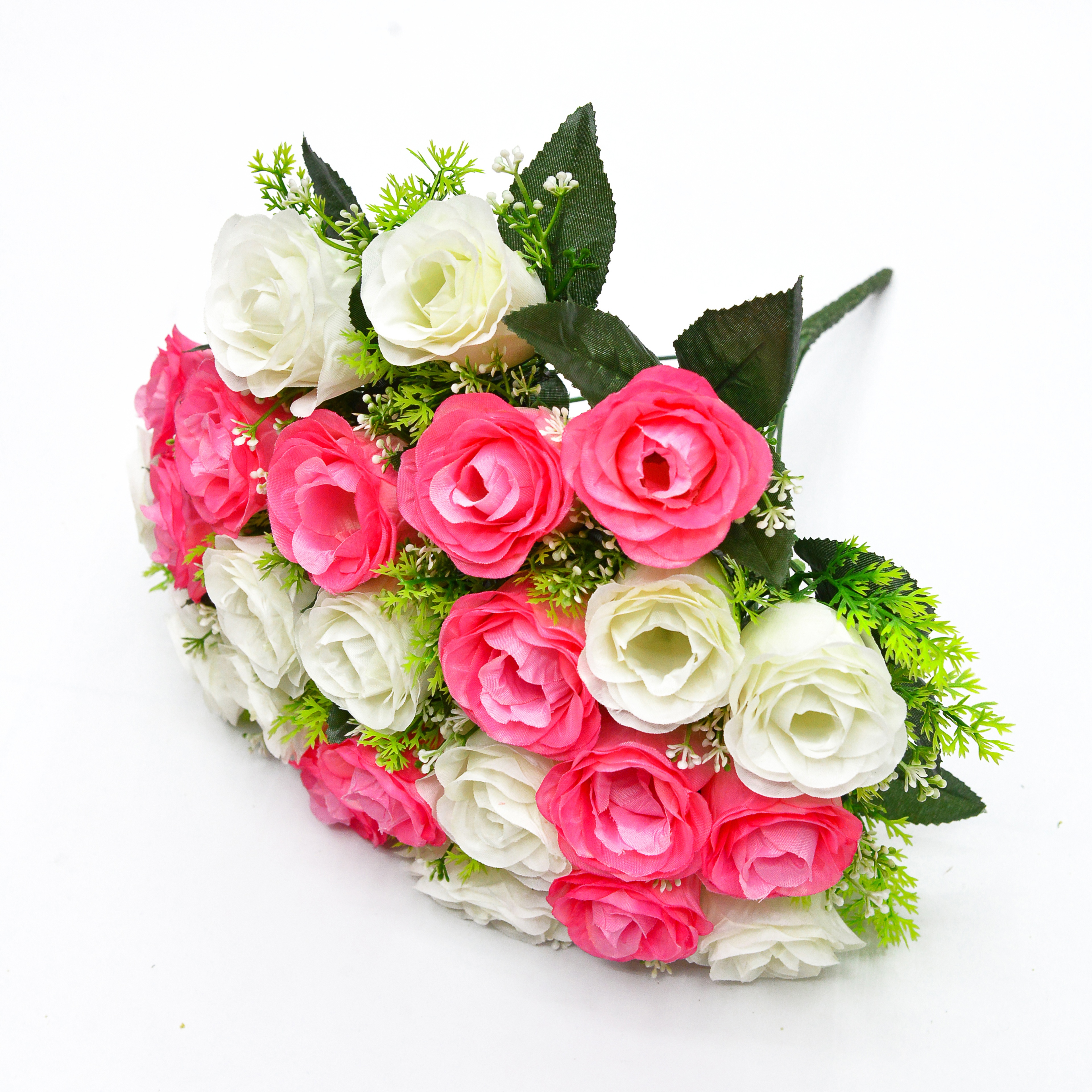 Rose bud artificial flowers, wedding bouquets, home and commercial decoration artificial flowers 05 Specification image
