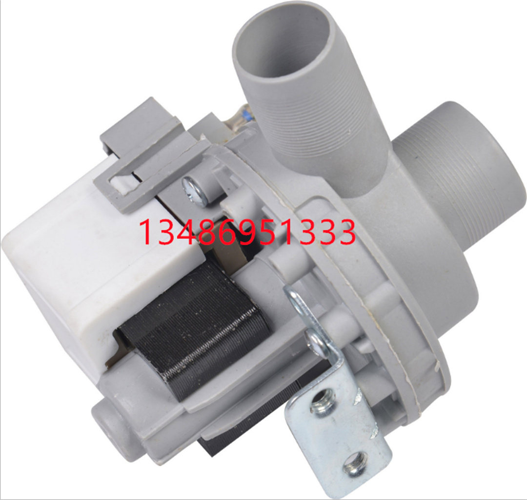 Drum washing machine drainage pump, drainage valve, motor. Washing machine drainage pumps come in various styles and specifications Specification image