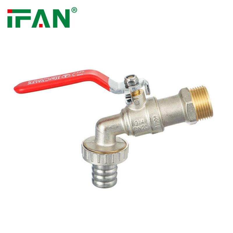 IFAN 跨境专供 全铜洗 衣机水龙头 批发 户外防冻单冷水咀 长柄铜水嘴
