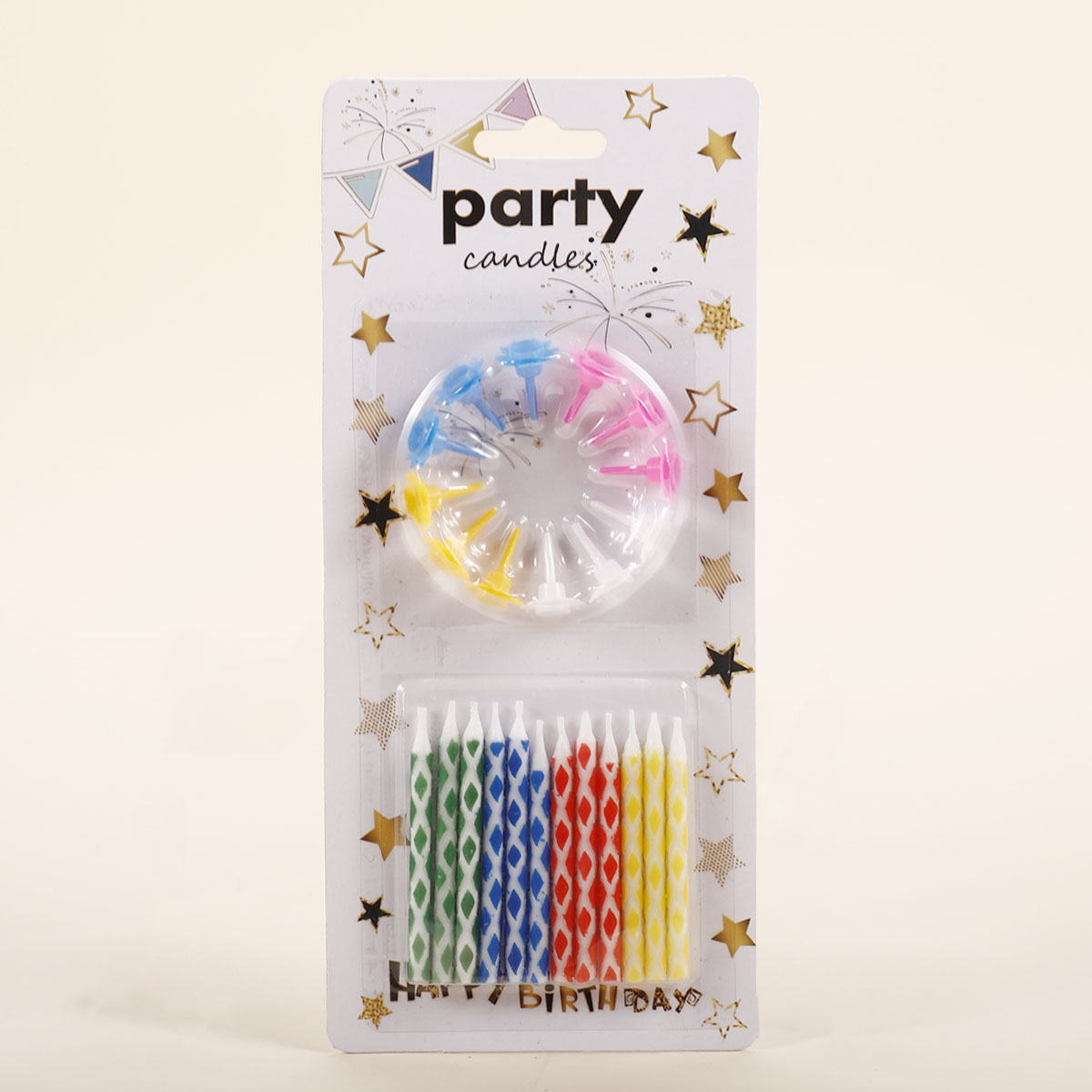 厂家直销 批发 量多优惠 SR021Y-24支螺纹颜色在外+12摆花星星卡 支持定做