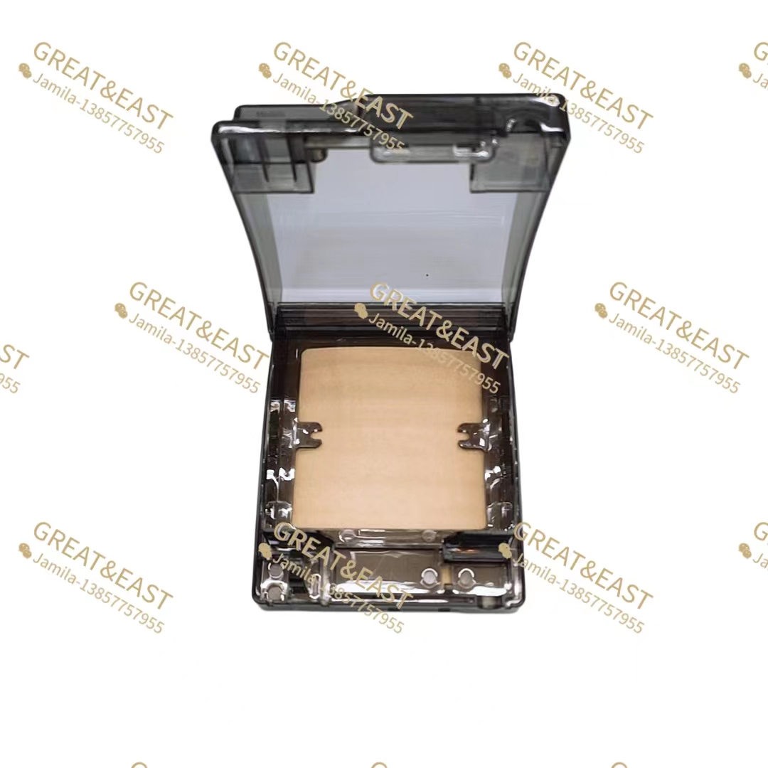 Black transparent switch for electricians and electrical equipment, waterproof and splash-proof box with safety lock details Picture