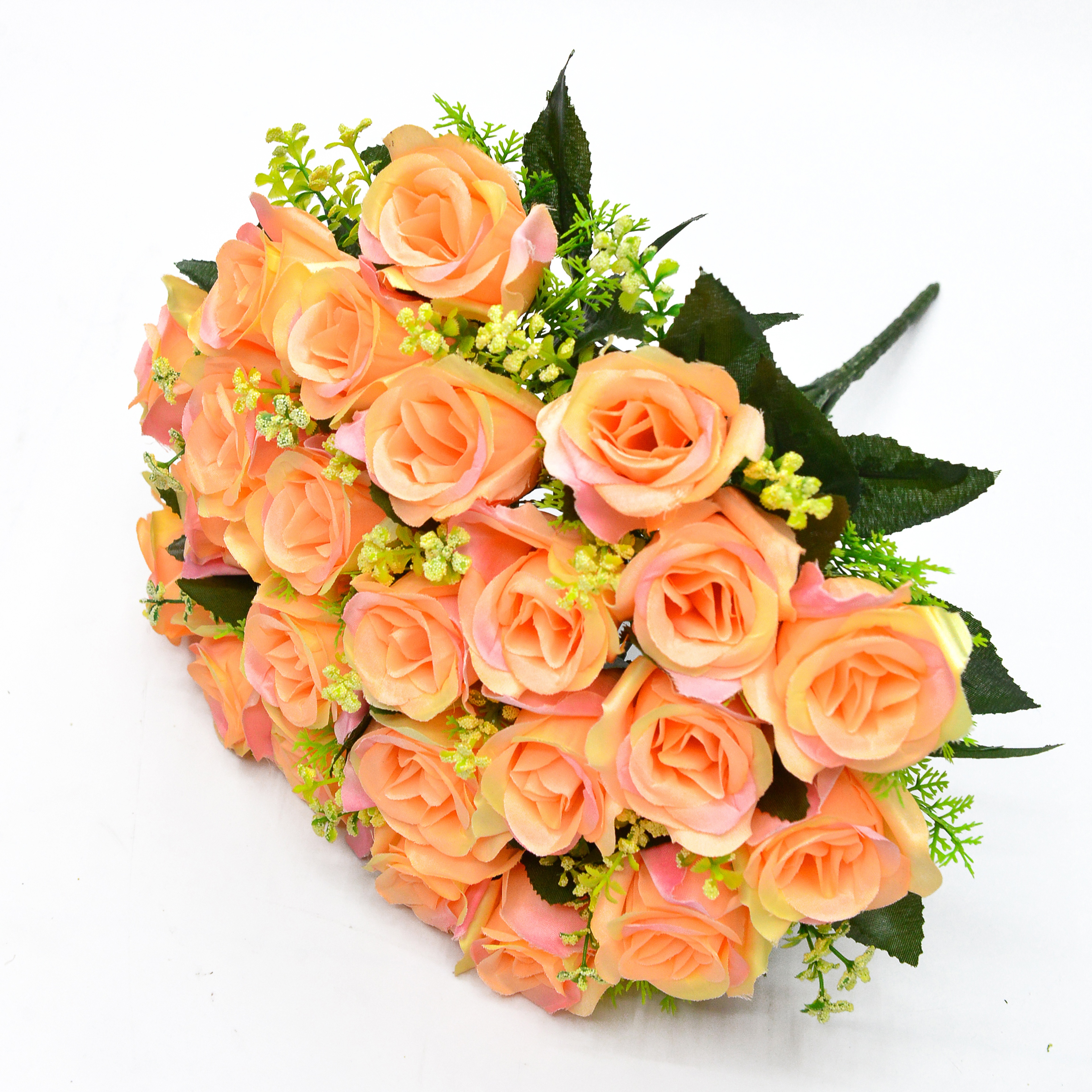 Rose bud artificial flowers, wedding bouquets, home and commercial decoration artificial flowers 04 Specification image