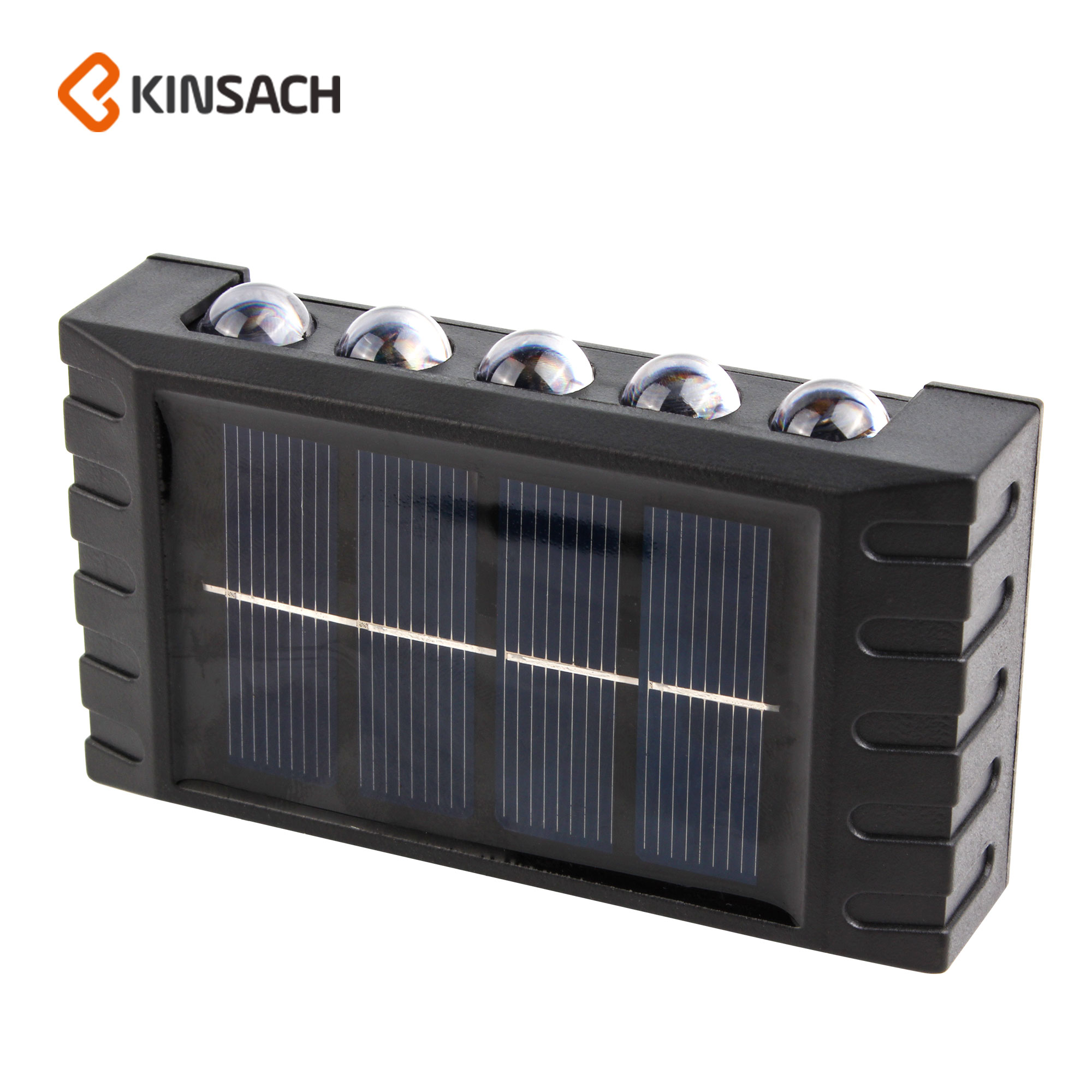 Solar night light Outdoor garden wall light Waterproof LED up and down light outdoor decorative courtyard