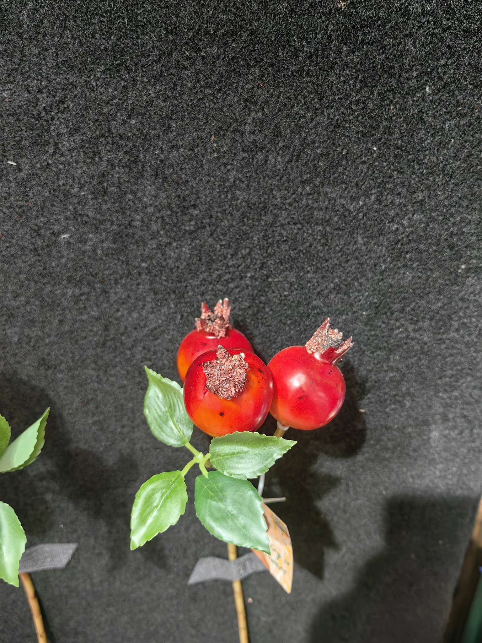Simulation Mini Pomegranate Fake Flower Simulation Fruit Christmas Holiday Decoration Flower Living Room Table Decoration Simulation Flower Foreign Trade Cross-Border 36 Cm details Picture