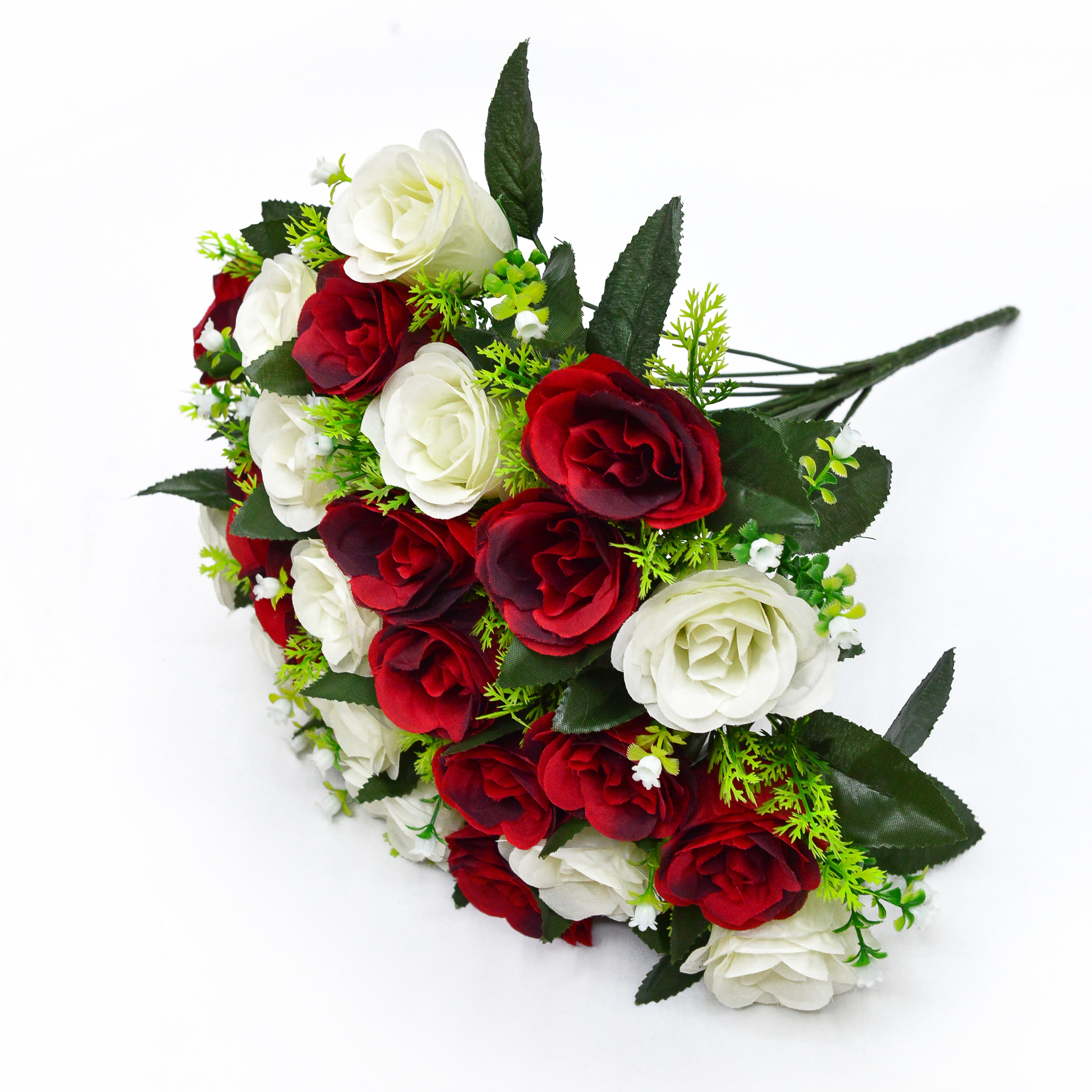 Rose bud artificial flowers, wedding bouquets, home and commercial decoration artificial flowers 01 undefined
