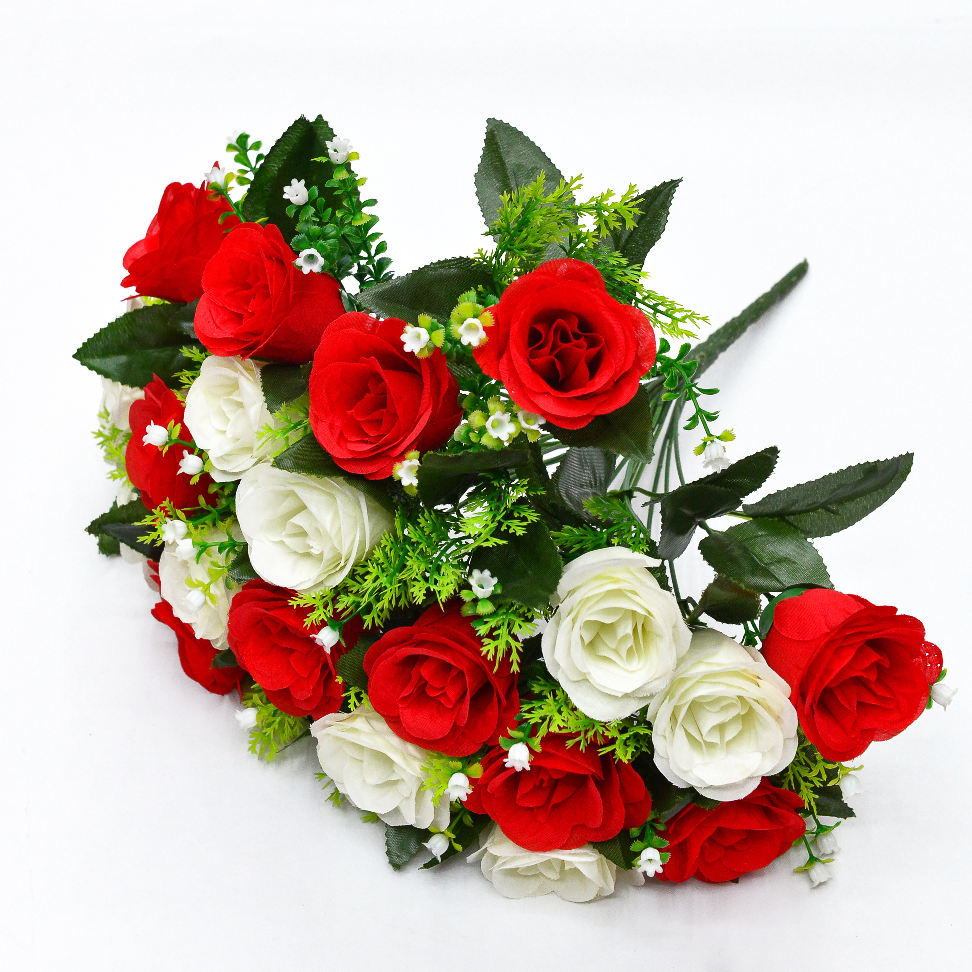 Rose bud artificial flowers, wedding bouquets, home and commercial decoration artificial flowers 01 Item Picture
