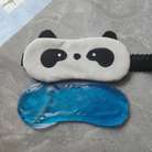 限时抢购！熊猫儿童冰袋眼罩，创意设计，舒缓疲劳，不买你会后悔！