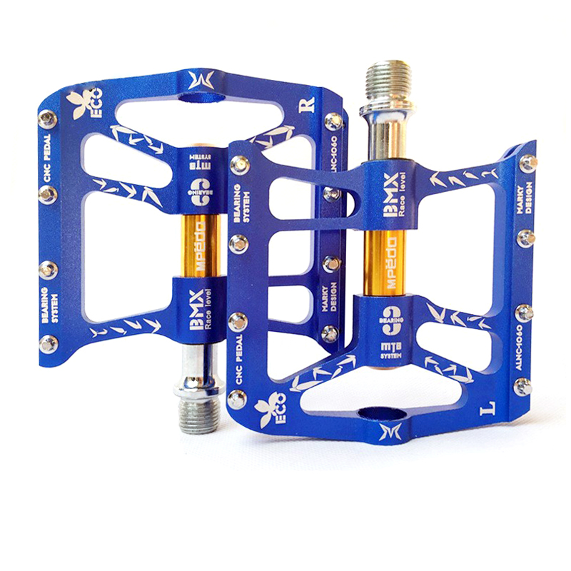 ALNC-1060 bearing footrest, aluminum alloy footrest, bicycle footrest, mountain bike with nails, anti-slip bicycle footrest details Picture