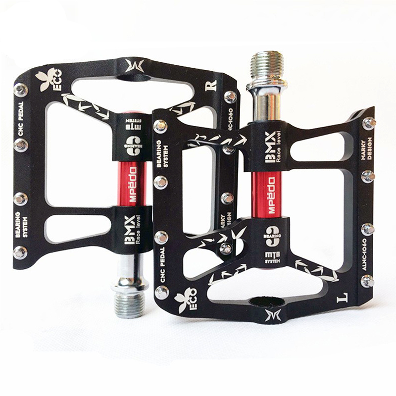ALNC-1060轴承脚踏铝合金脚踏板自行车脚踏山地车带钉防滑单车脚踏脚蹬