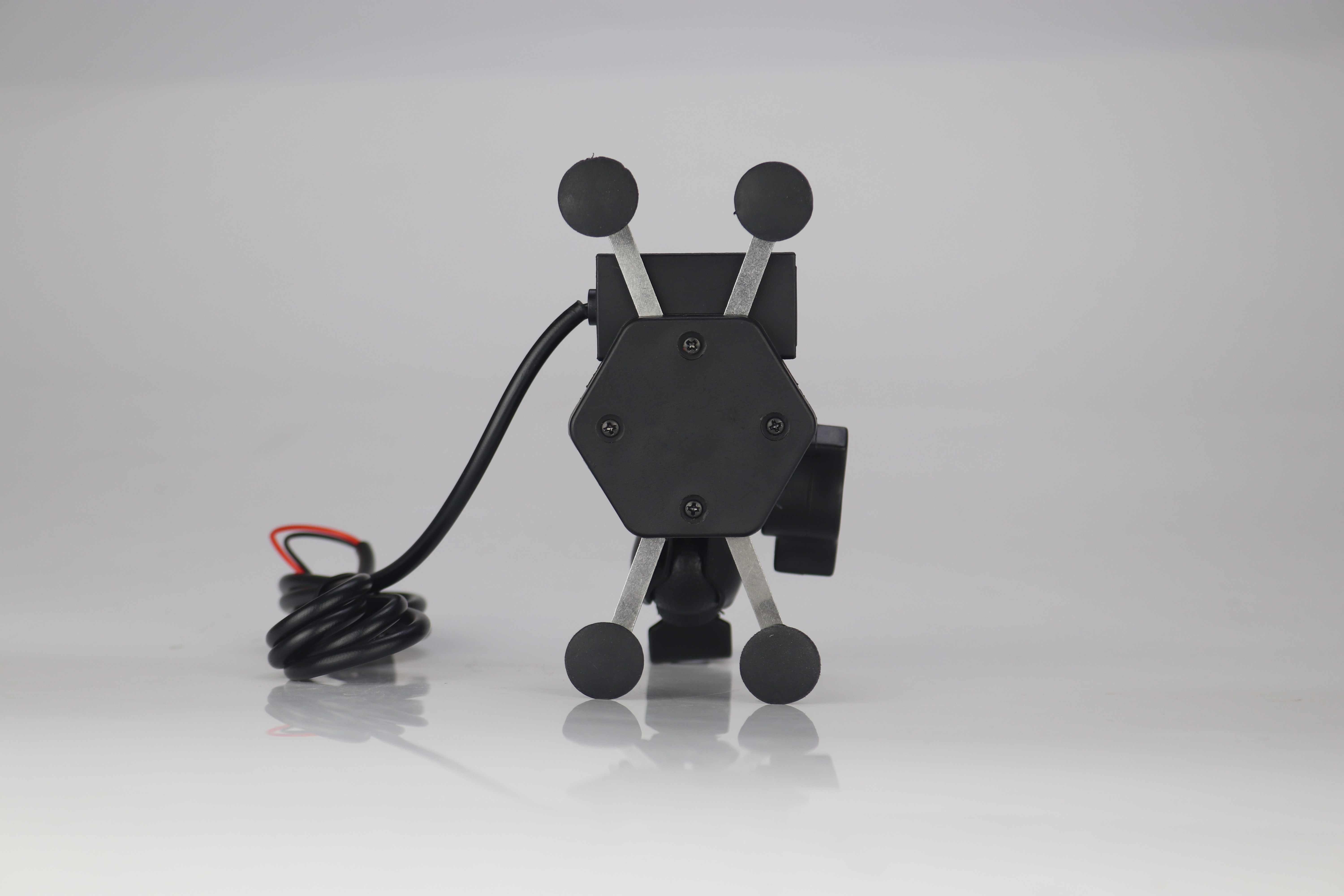 Motorcycle charging stand, mobile phone stand, mobile phone charger stand, rearview mirror mobile phone charger stand, electric vehicle stand Specification image